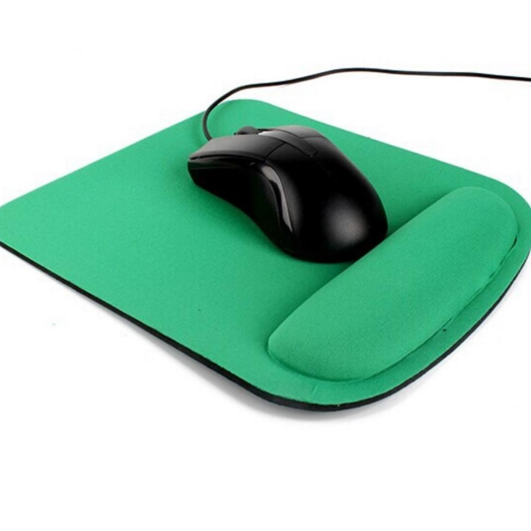 Mouse Pad Wrist Support Model 002 (Various Colours Available), Hobbies & Toys, Stationery