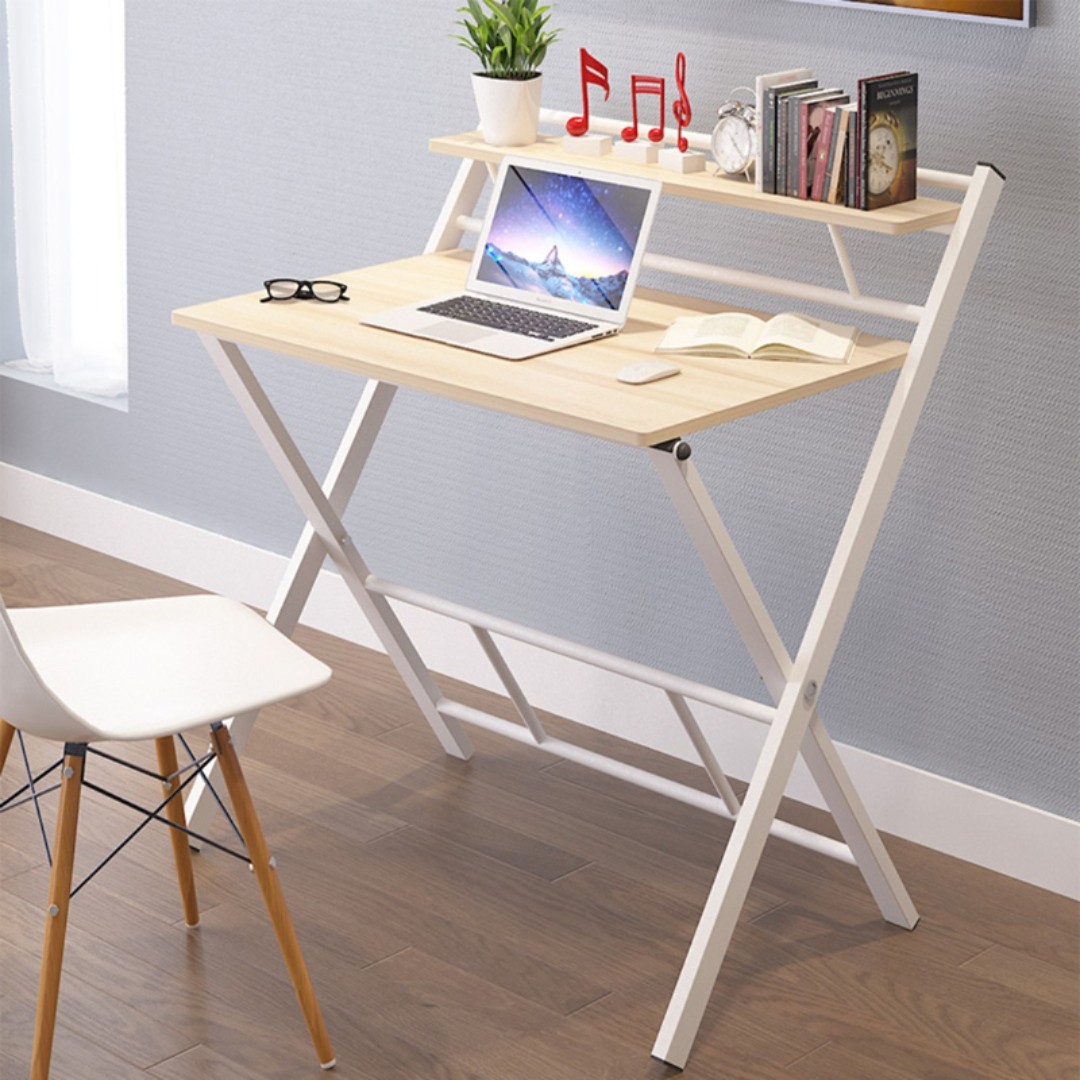 new arrival foldable computer desk kids study table babies kids baby nursery kids furniture kids tables chairs on carousell