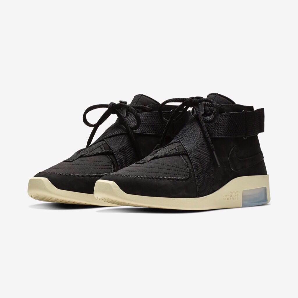 nike fear of god 180 black