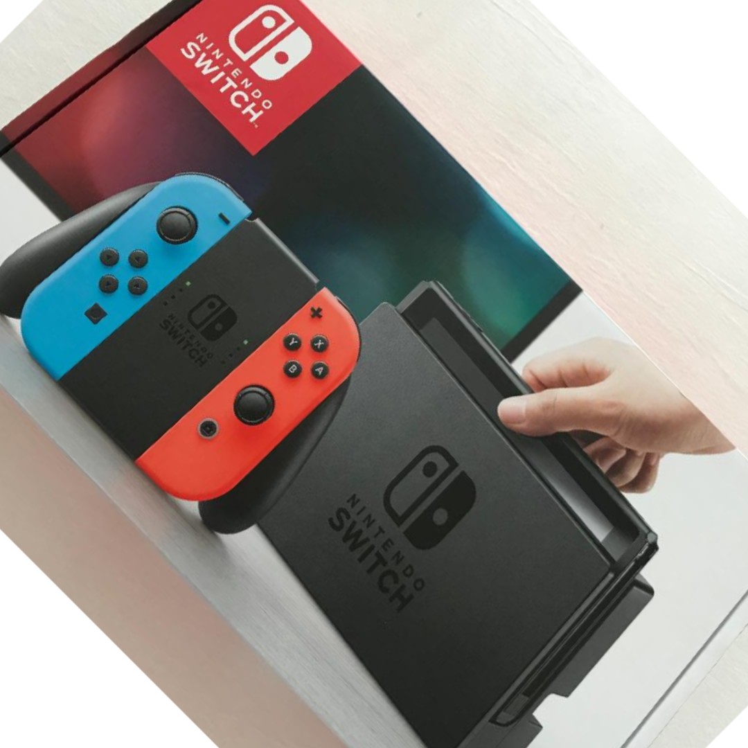 Nintendo Switch console new, Video Gaming, Video Game Consoles