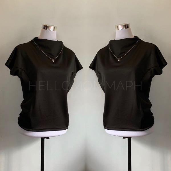 Nursing top (Category: Maternity wear) located in Pasig City. Submitted by hellomommaph (Listing ID 225922662, Image 2). Description: Iris breastfeeding top. To provide a clean look, two zippers in front were discreetly provided for nursing access. Color: Black Size : Small , Medium Dm your order mommas #breastfeedingtees #buntisph #nursingtop #nursingwear #breastfeedingwear #nursingtop #breastfeedingmoms #nursingdress #bfeedingtop #mamawears.