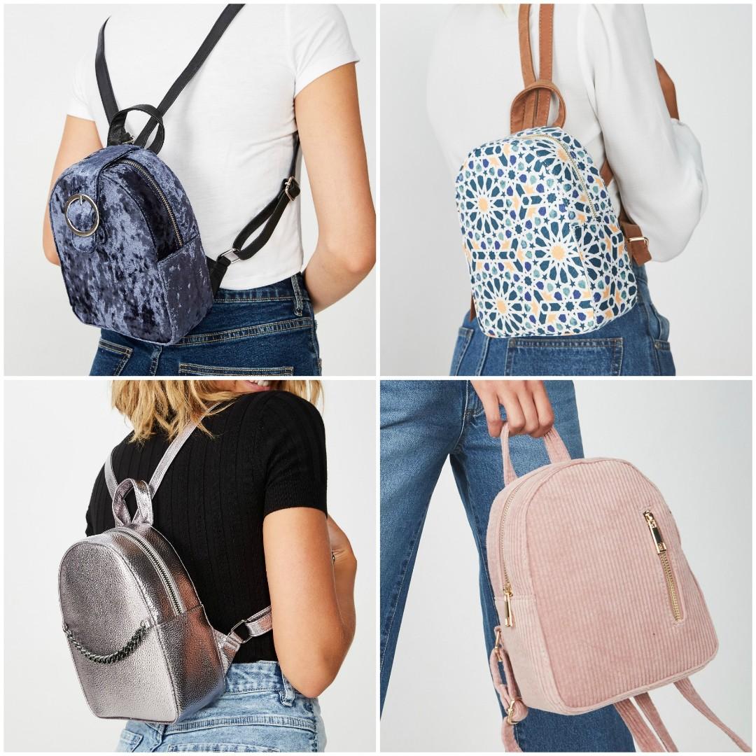Typo mini arch backpack discount