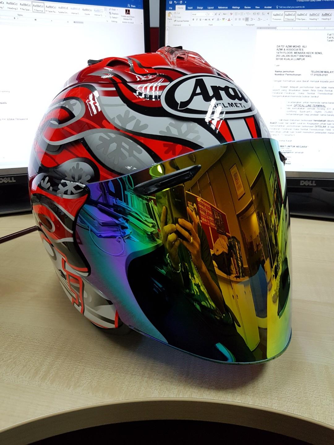 Helmet arai best sale limited edition