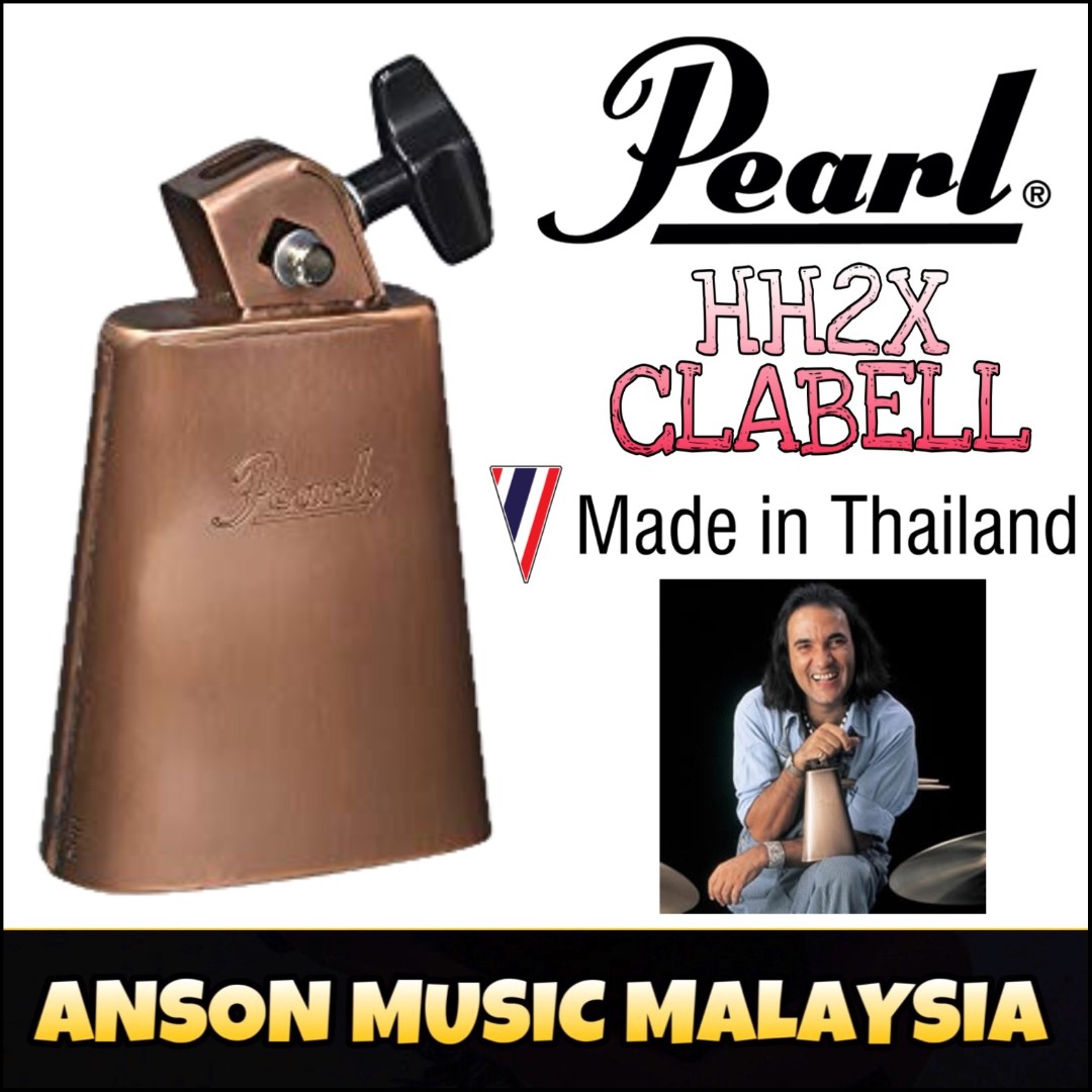 Pearl HH2X CLABELL Horacio Hernandez Signature Cowbell, Hobbies & Toys