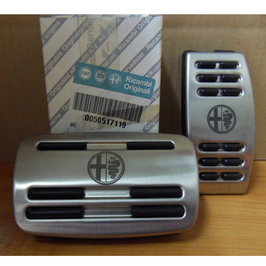 Alfa romeo sale mito pedal covers