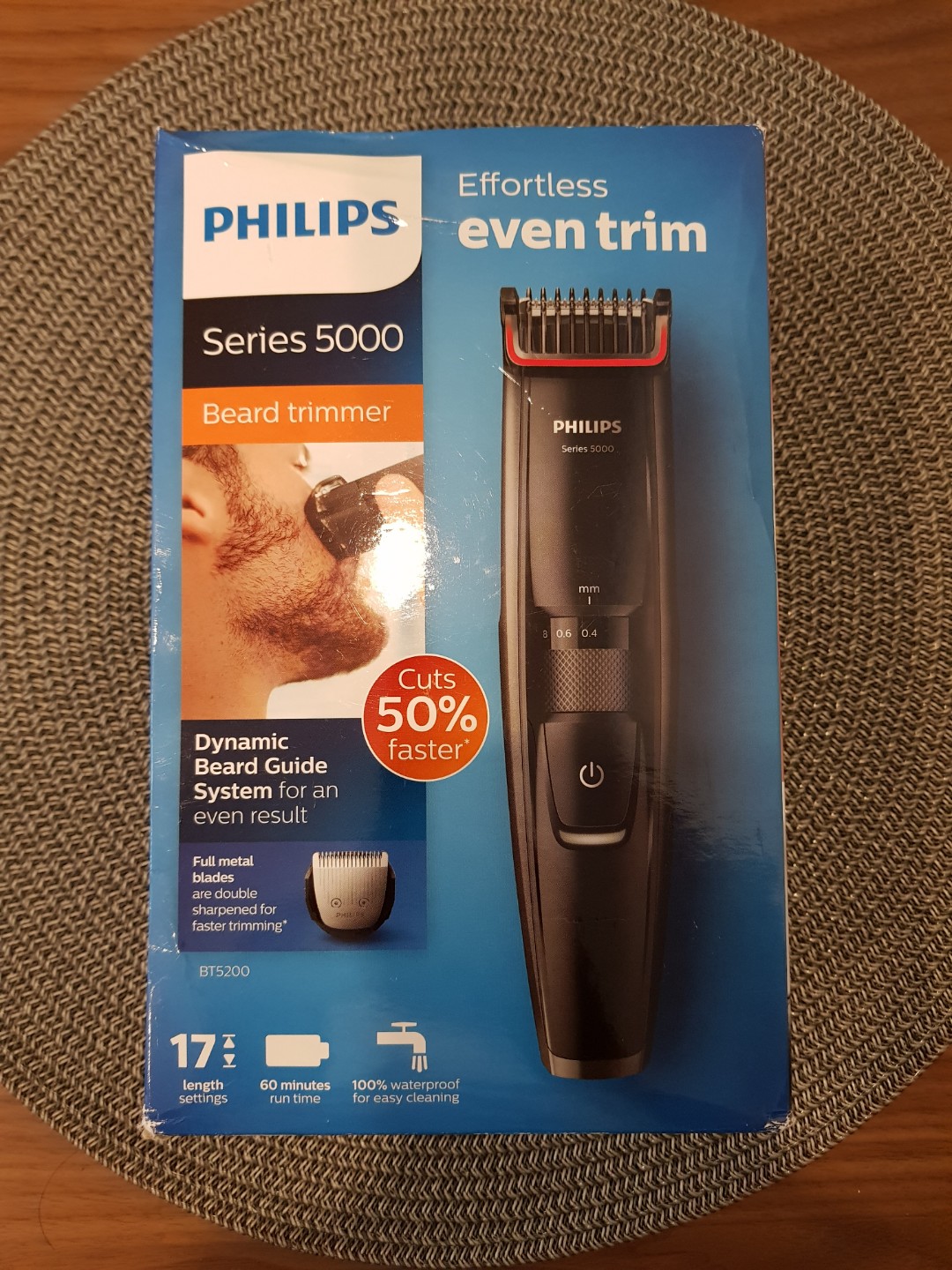 phillips series 5000 beard trimmer