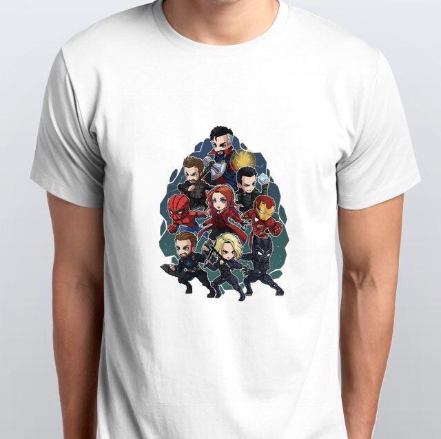 Po Avengers T Shirt 1 Men S Fashion Clothes Tops On Carousell