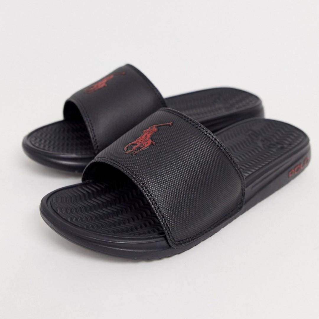 mens sliders ralph lauren