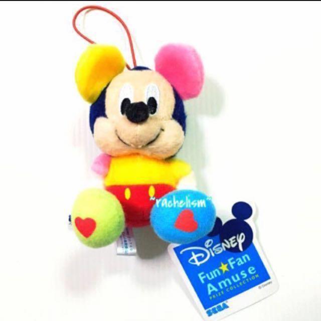 rainbow mickey mouse plush