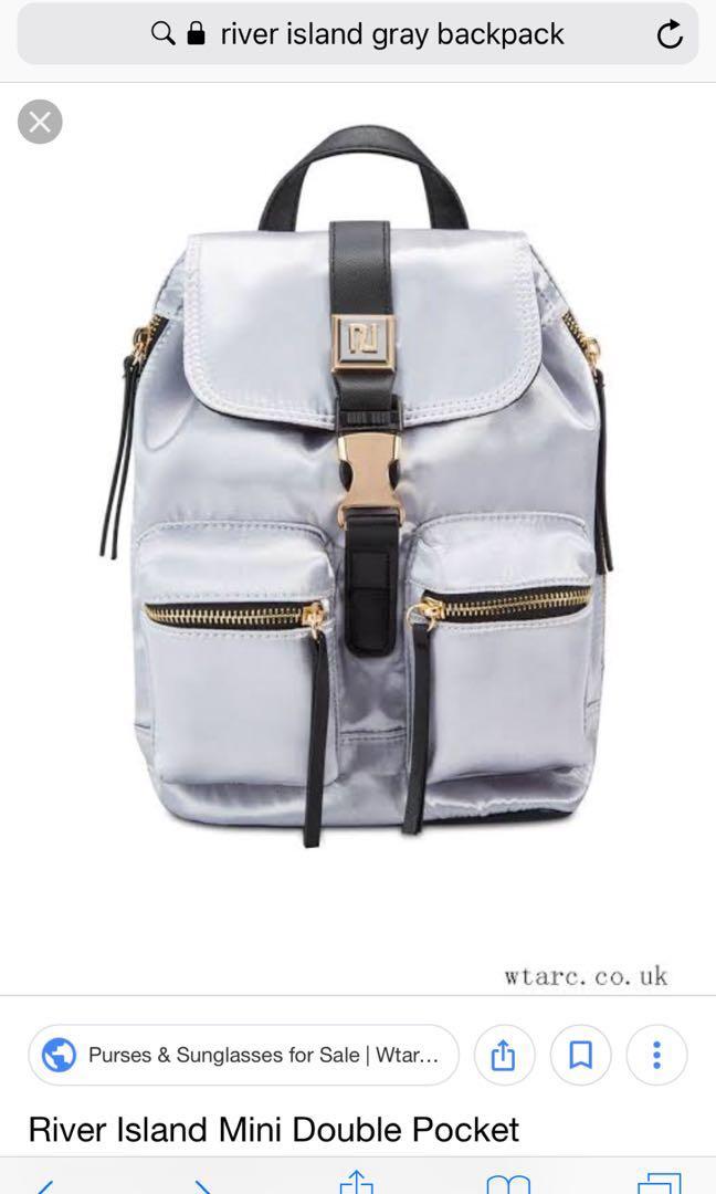 River Island backpack, Women's Fashion, Bags & Wallets, Backpacks on ...