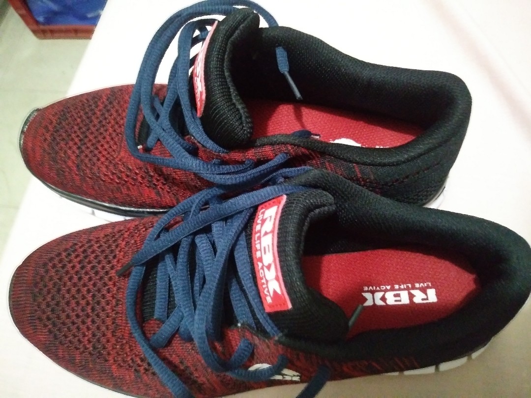 red rbx shoes