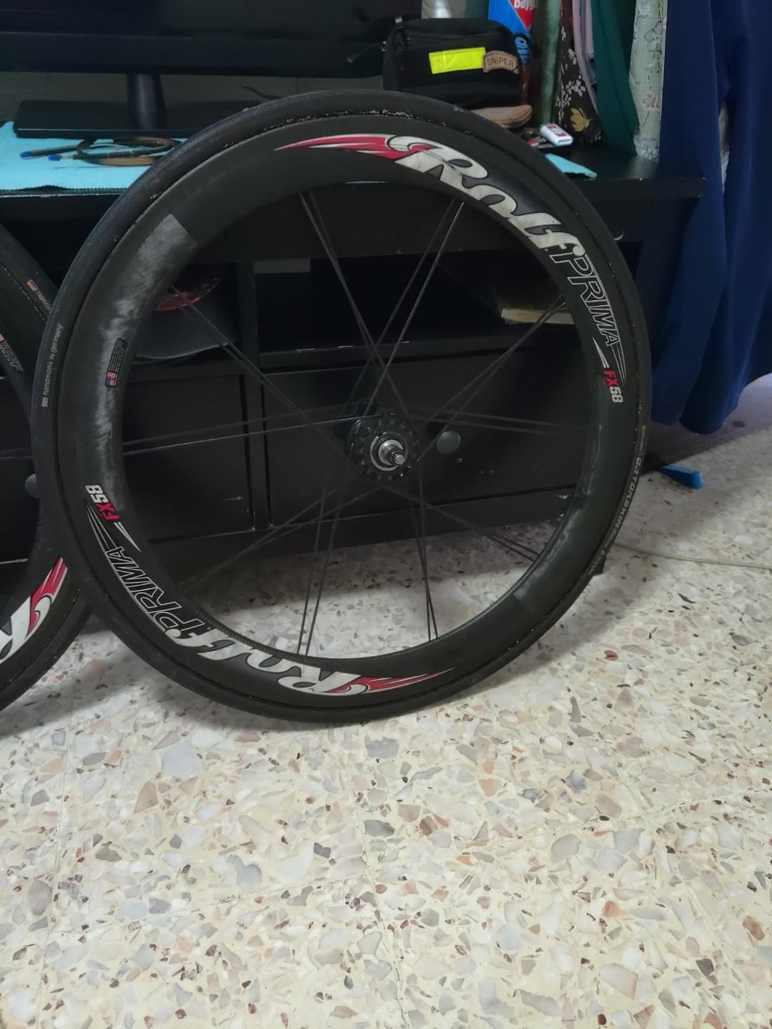 Rolf Prima Fx 58 Track Wheelset, Sports Equipment, Bicycles 