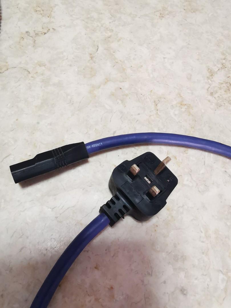 Russ Andrews Power Max Plus power cable(1 Metre), Mobile Phones