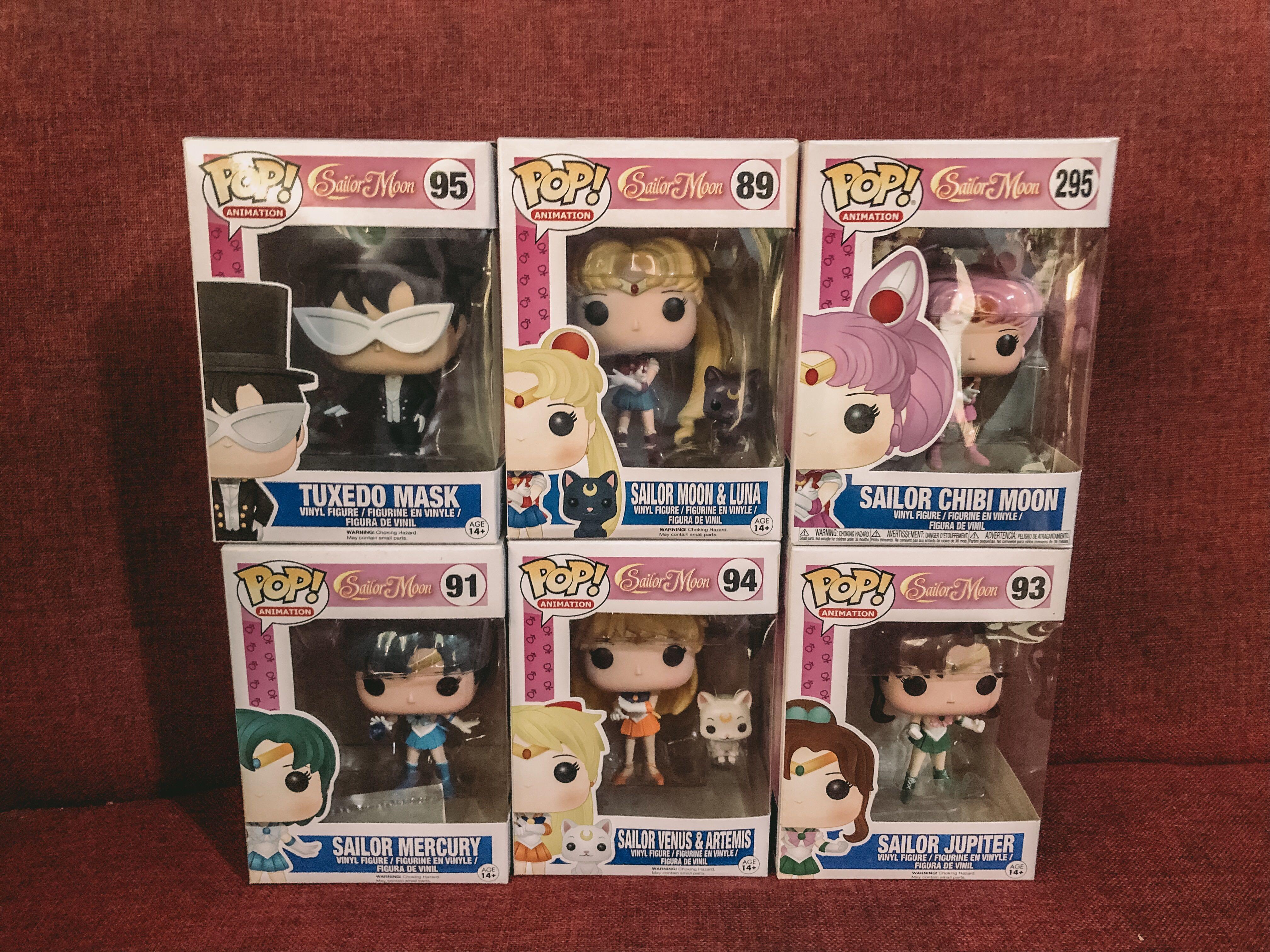 sailor moon funko pop wave 4