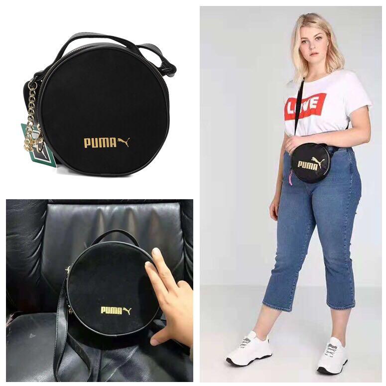puma round sling bag