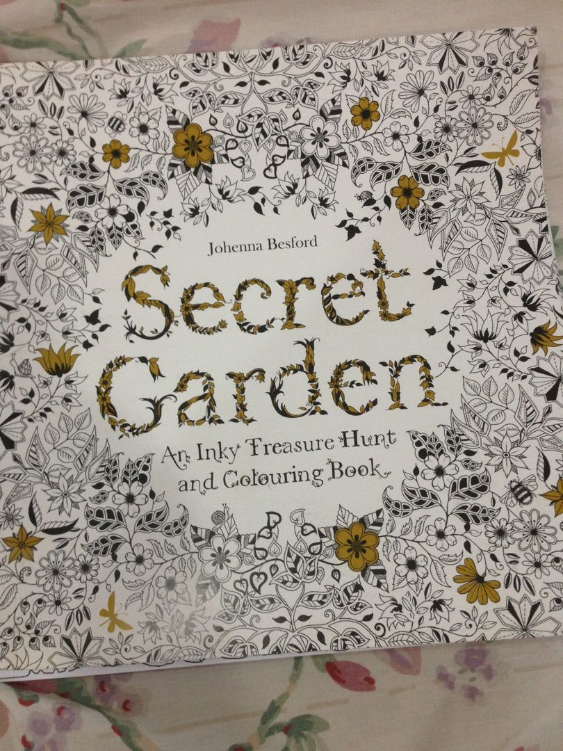 Secret garden coloring book, Hobbies & Toys, Memorabilia & Collectibles ...
