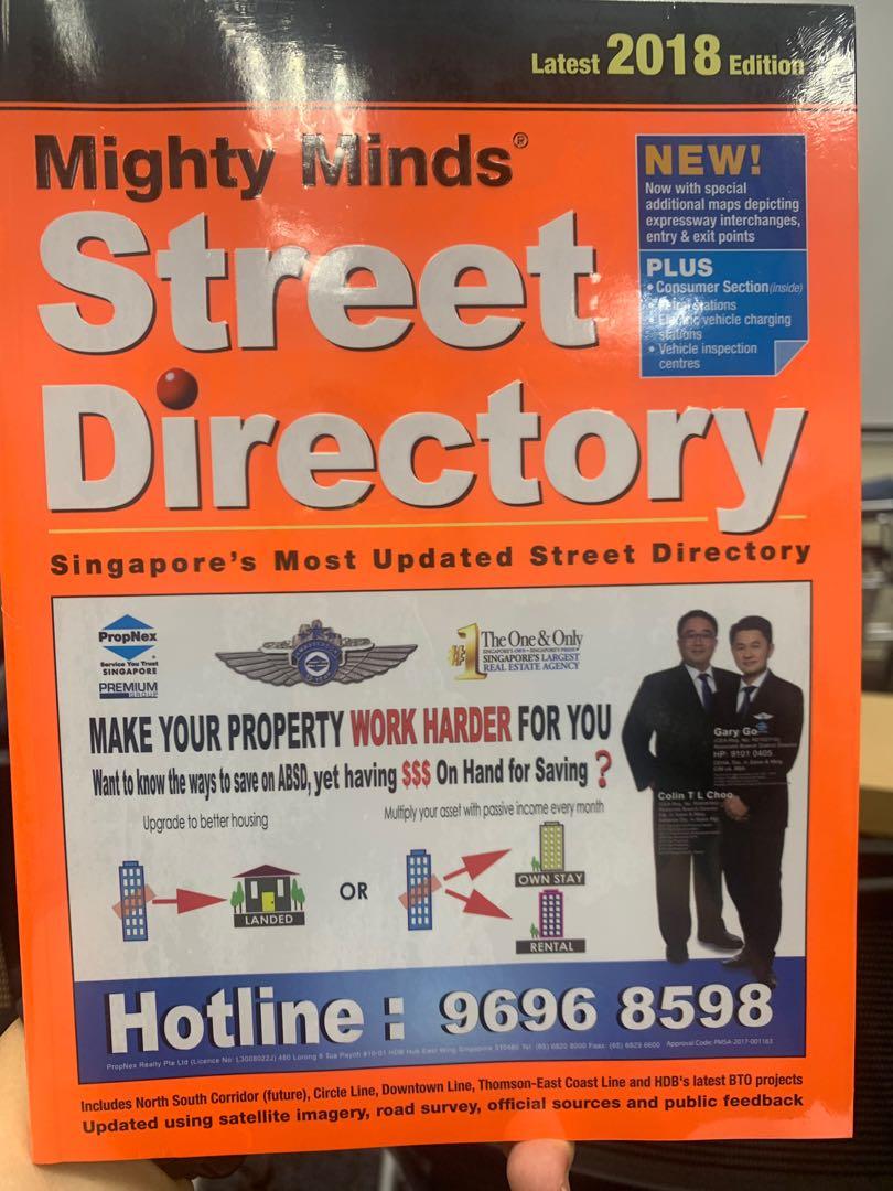 Street Directory 2018 Edition Everything Else On Carousell