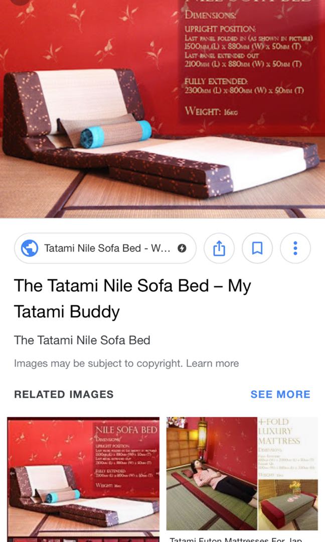 Tatami Nile Sofa Bed