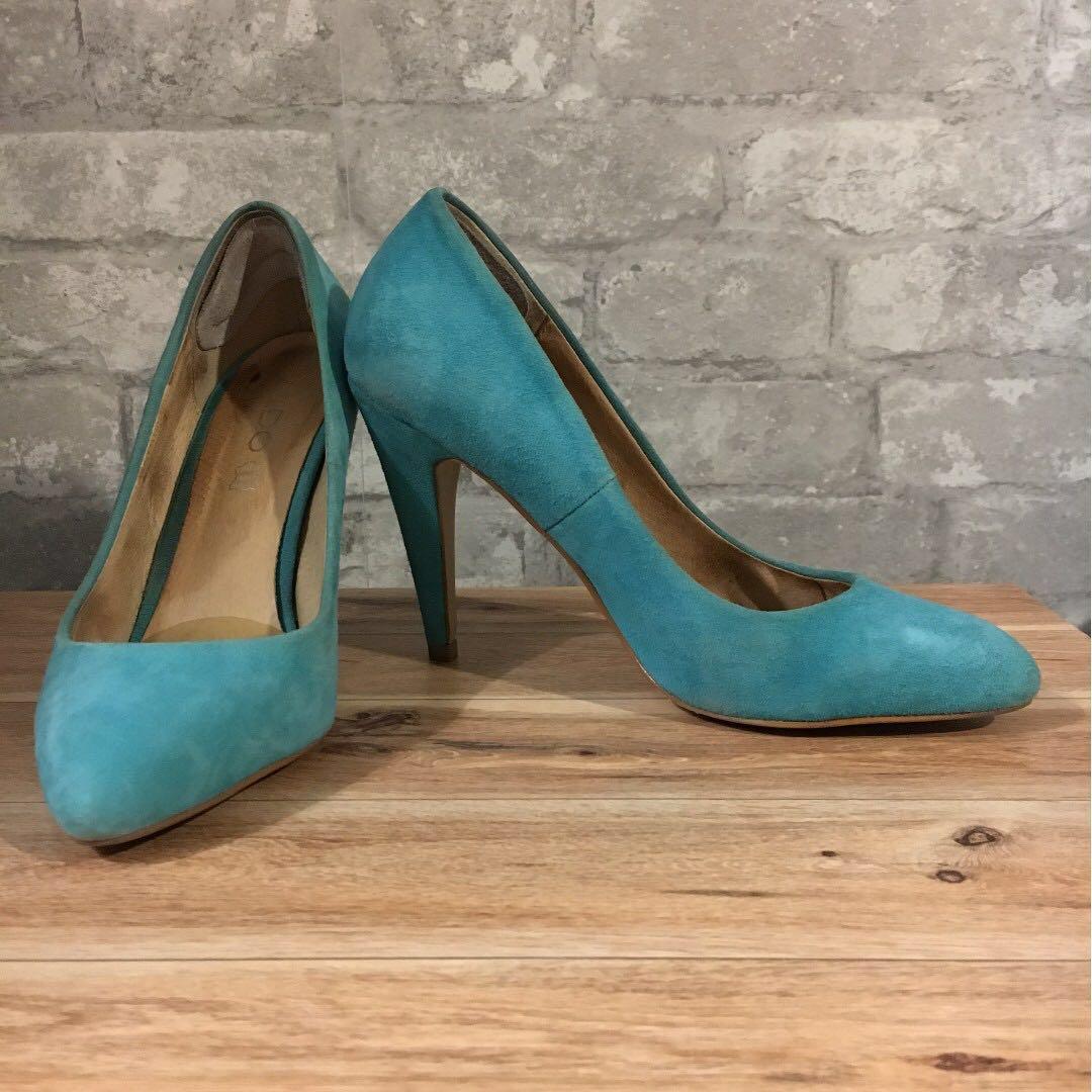 tiffany blue high heels