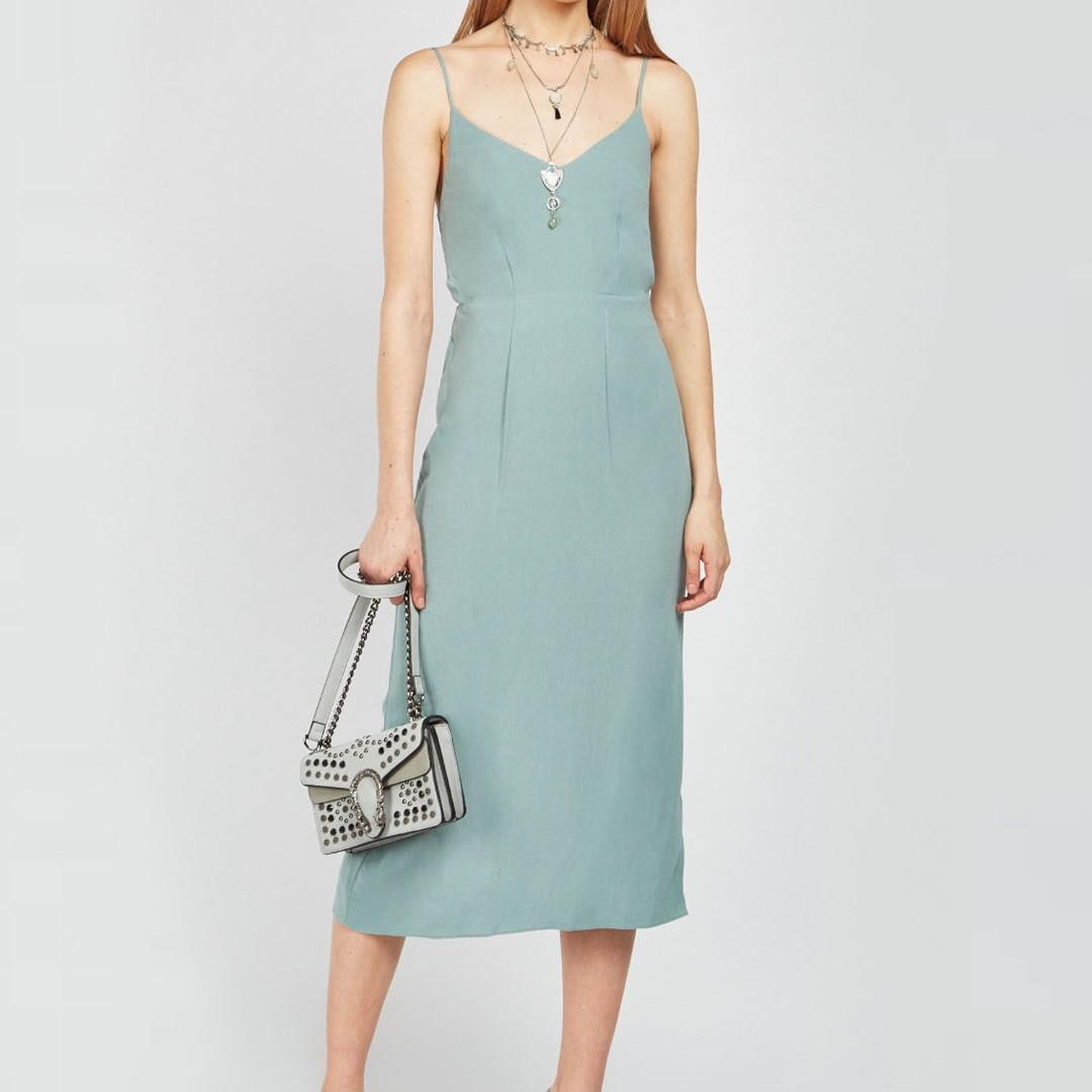 Topshop tie back discount slip