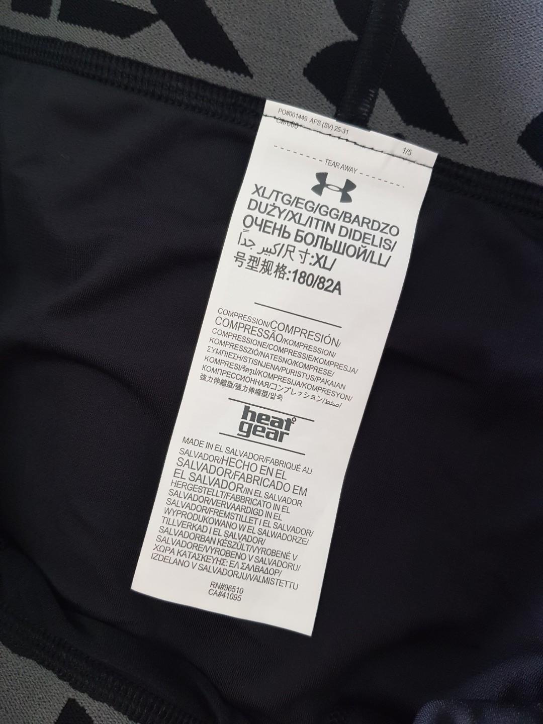 under armour heatgear rn 96510