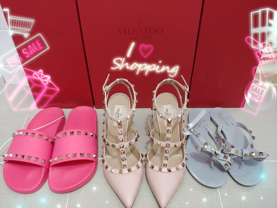 pink valentino shoes