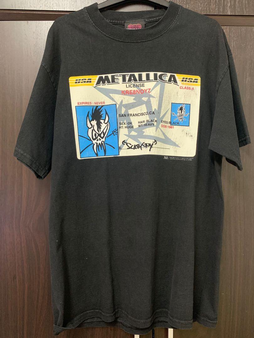 metallica vintage tee