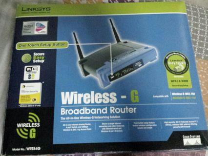 LINKSYS ROUTER WIRELESS-G