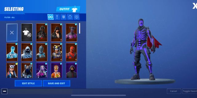 og purple skull trooper stacked fortnite account - cheapest fortnite accounts selly