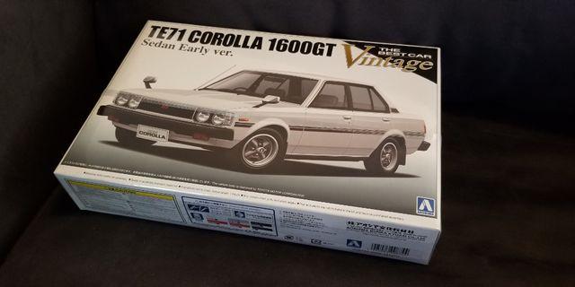 Te71 Toyota Corolla 1600gt 模型 興趣及遊戲 玩具 遊戲類 Carousell