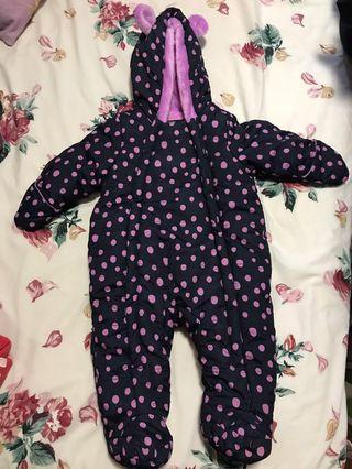 Winter Jacket for baby BNWOT fits 0-6 months