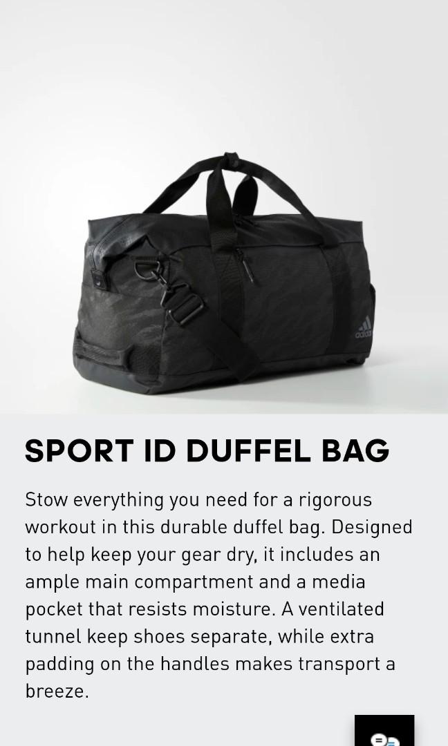 sport id duffel bag