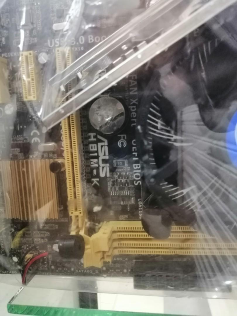 Asus Motherboard H81MK 4th gen, Computers & Tech, Parts & Accessories