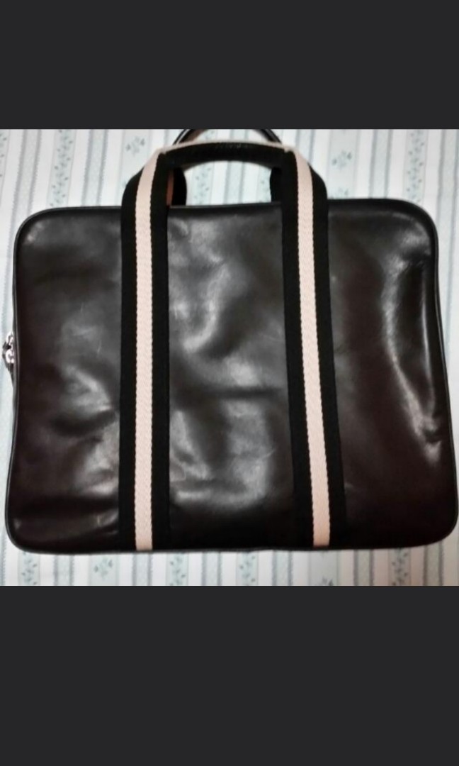 Bally laptop bag, Luxury, Bags & Wallets on Carousell