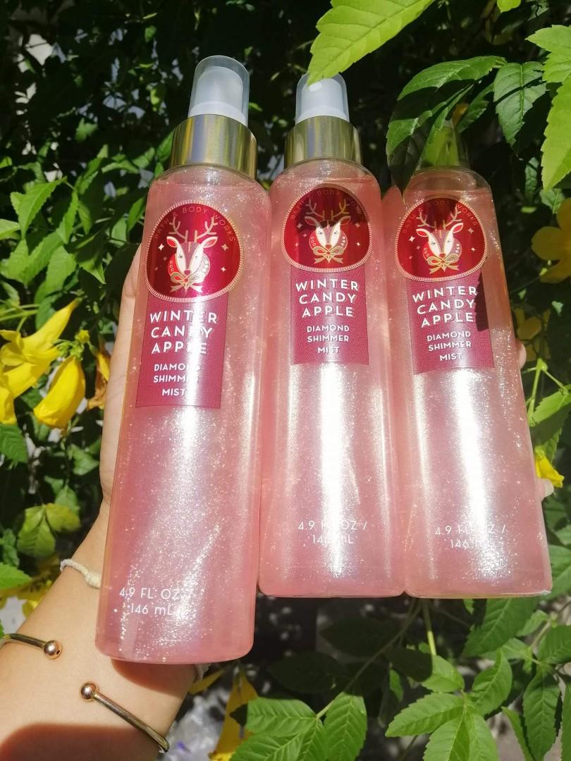 Bath Body Works Winter Candy Apple Diamond Shimmer 570 Pesos