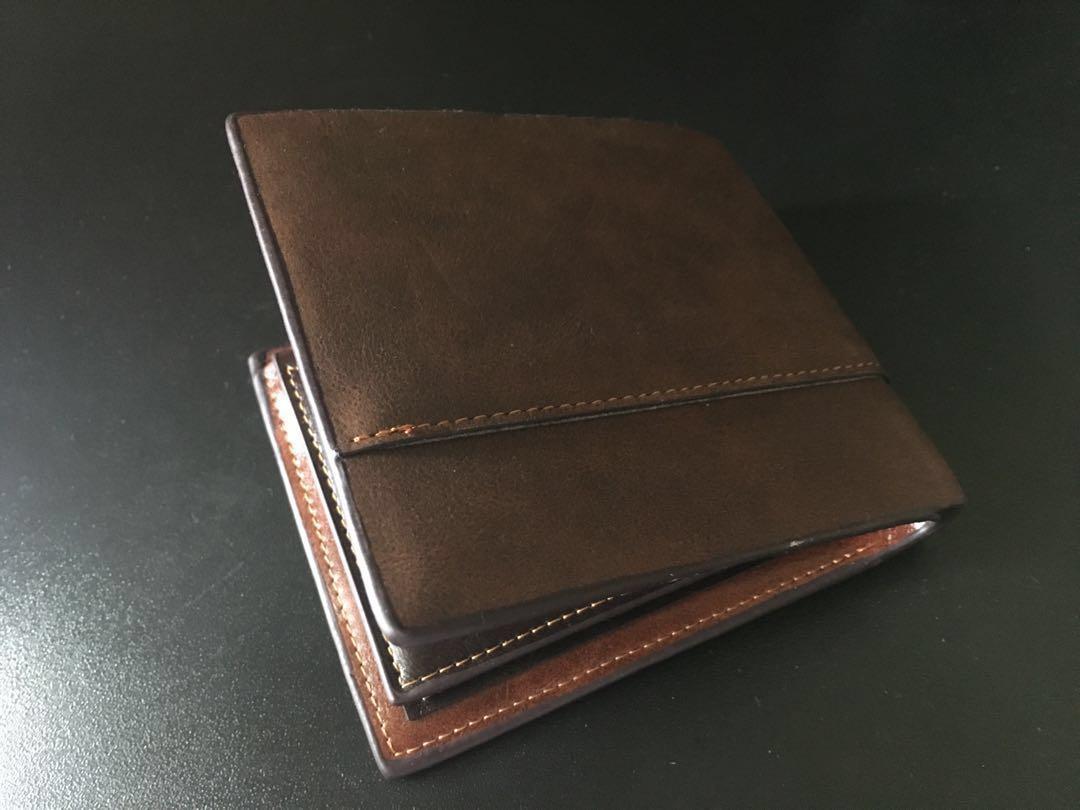 Bomshi leather wallet new arrivals price