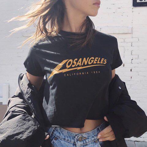 Brandy Melville Los Angeles Serena Crop Top Women S Fashion Tops Other Tops On Carousell Brandy Melville Los Angeles Serena Crop Top Women S Fashion Tops Other Tops On Carousell