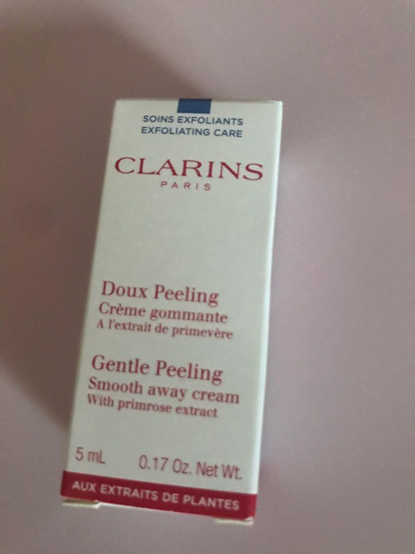 clarins peeling face