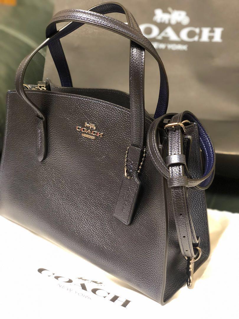 Coach Charlie Carryall Bag Midnight Navy