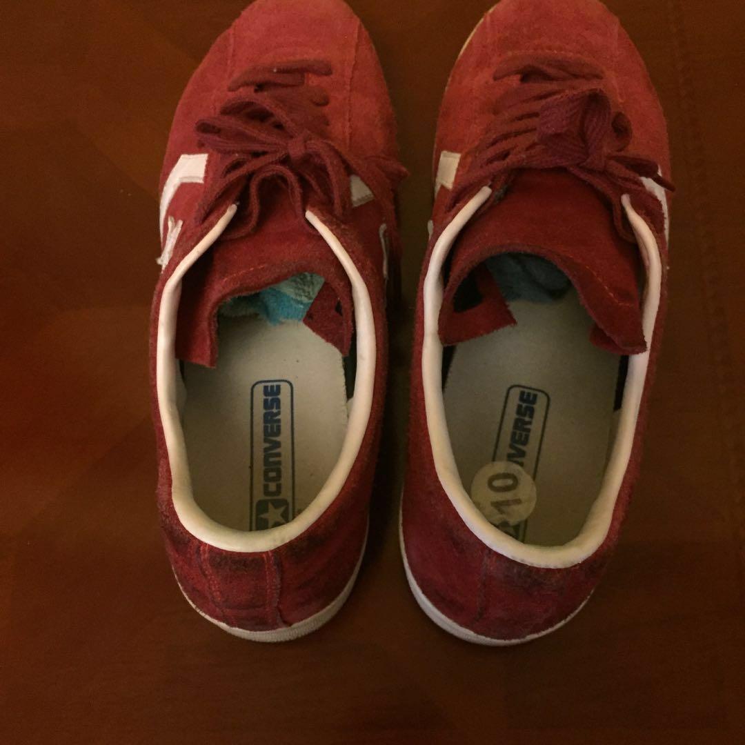 red suede converse all stars