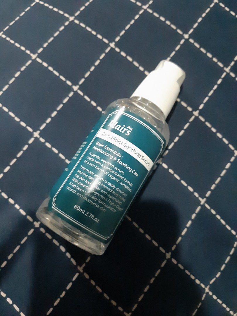 Dear Klairs Rich Moist Soothing Serum, Beauty & Personal Care, Face, Face Care on Carousell