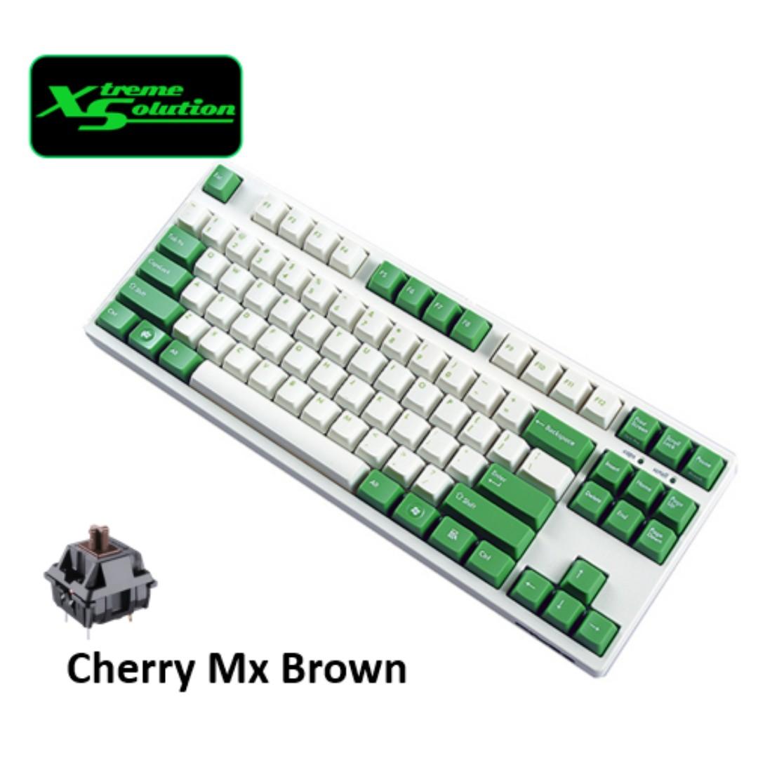 Filco Majestouch Convertible 2 Cream White Green Tenkeyless Mechanical