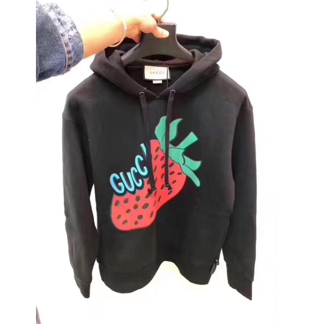 gucci hoodie strawberry