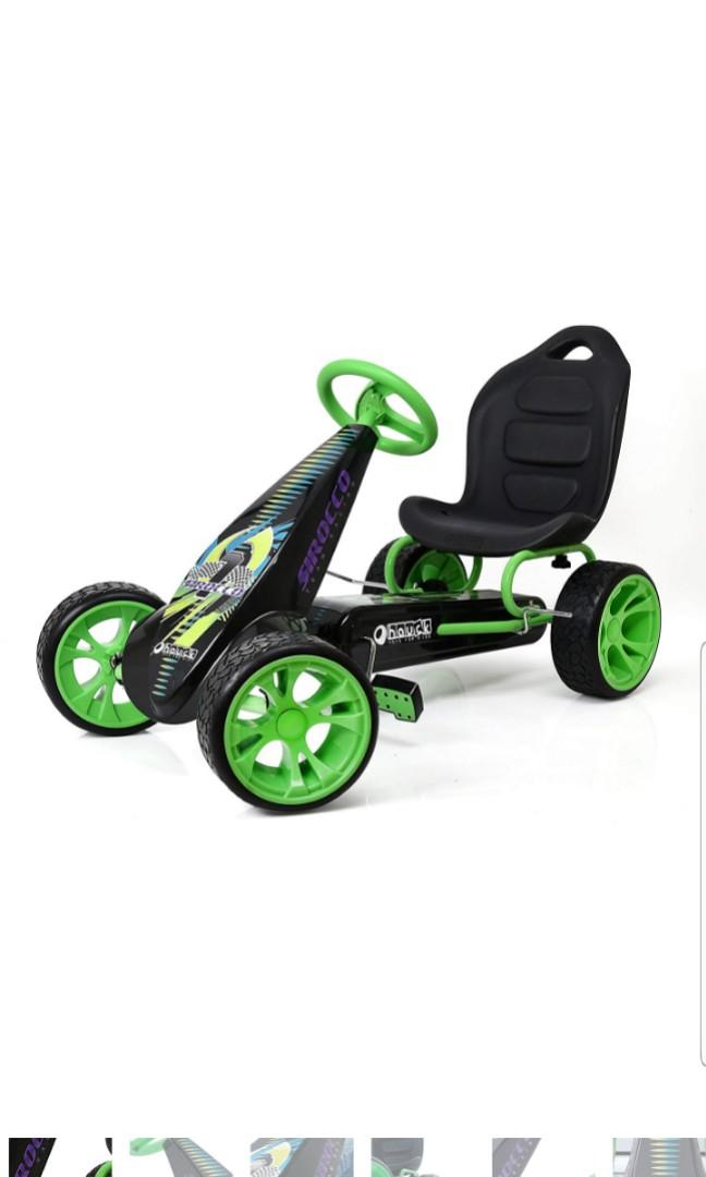 hauck sirocco pedal go kart pink