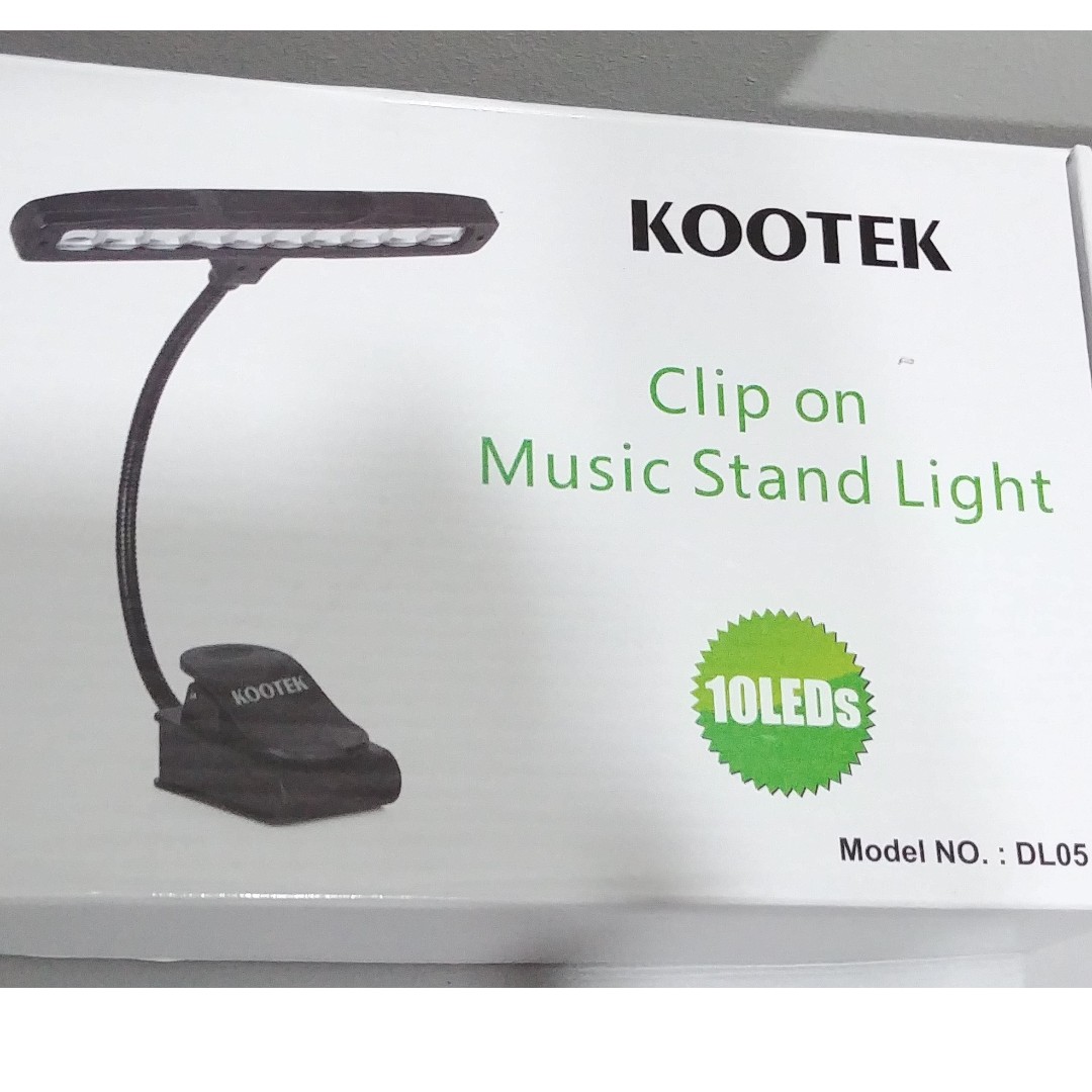Kootek music stand light top