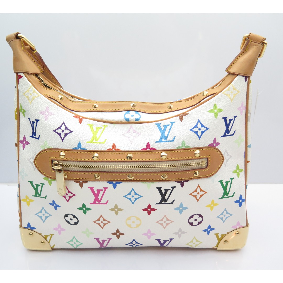 Louis Vuitton Monogram Multicolor Boulogne Bron M92660 Shoulder Bag 0072  LOUIS VUITTON