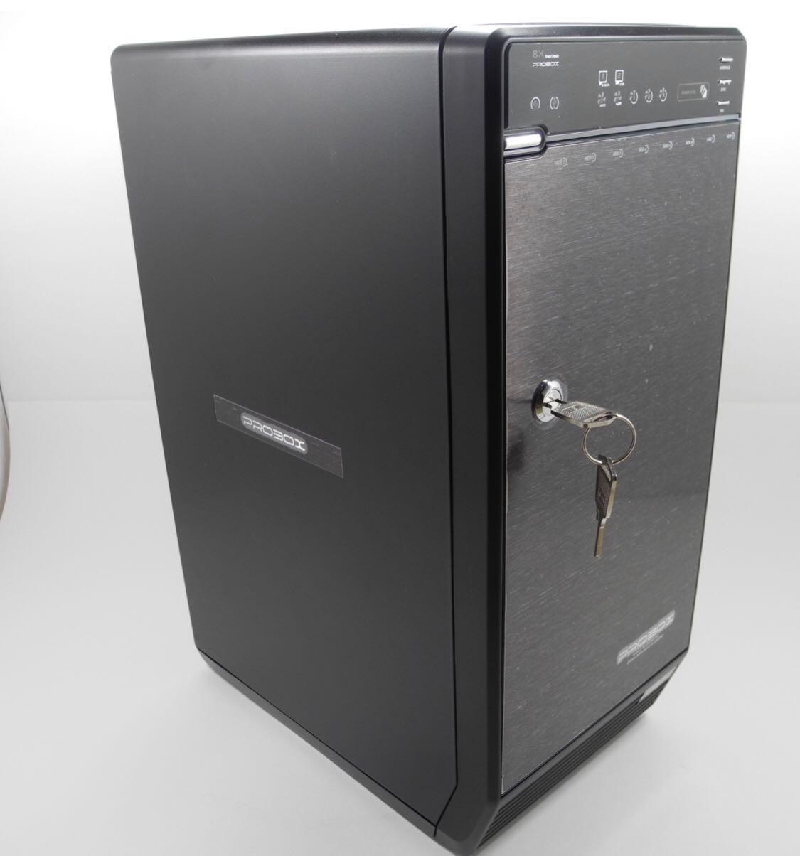 Mediasonic H82SU3S2 ProBox 8 Bay 3.5 Hard Drive Enclosure , Computers