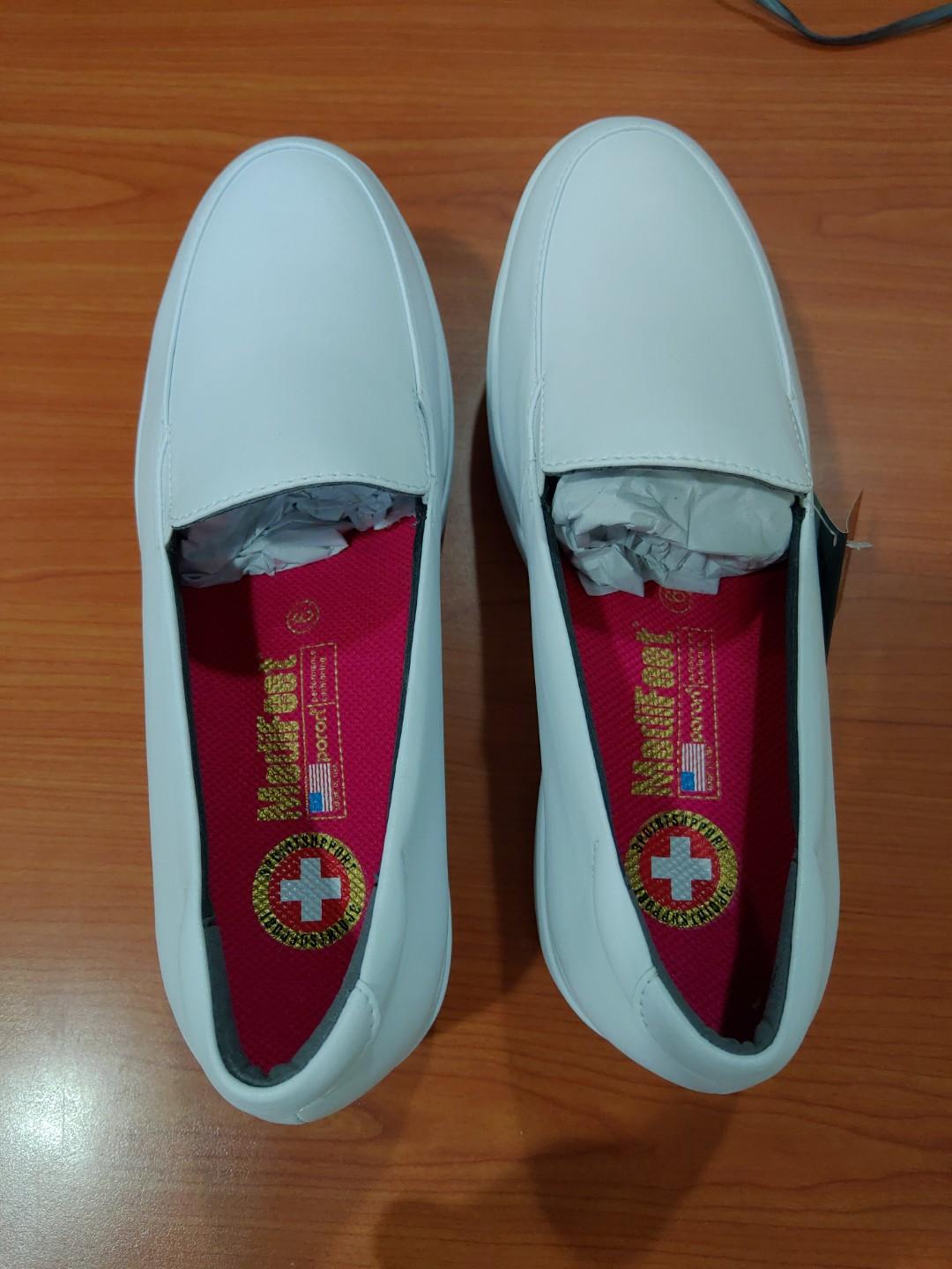 Medifeet Shoes White for Nurses, Women 