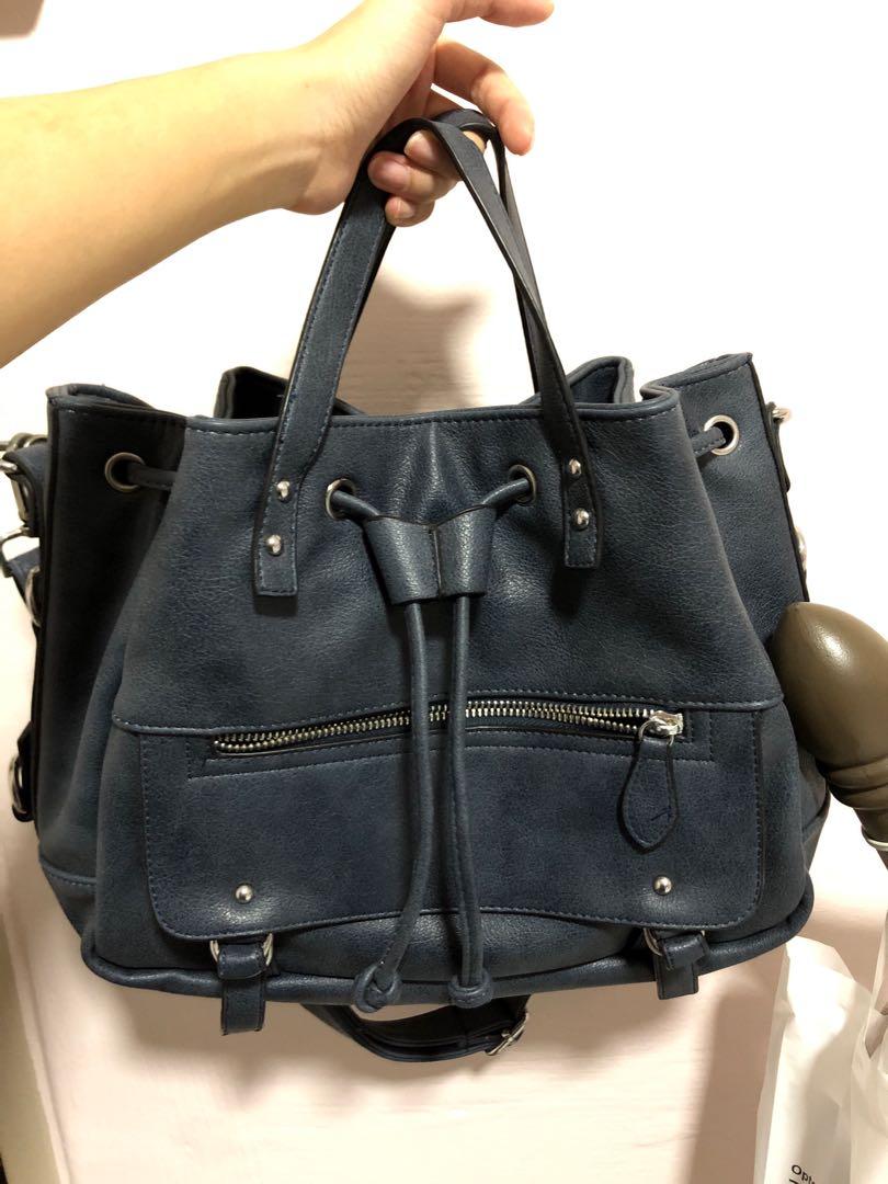 midnight blue handbag