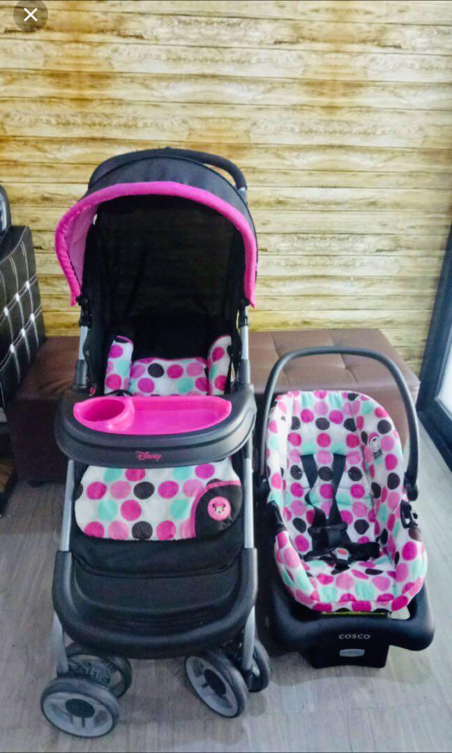 cosco minnie mouse stroller